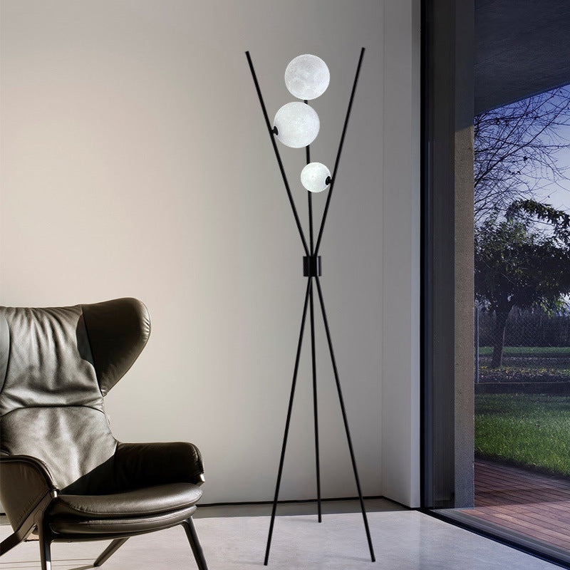 NyraMoon Dual Moon Floor And Table Lamp For Living Rooms