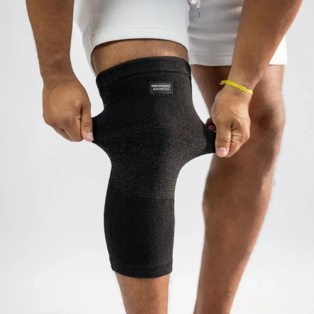 Bamboo Compression Knee Sleeve — Lightweight, Breathable Fit