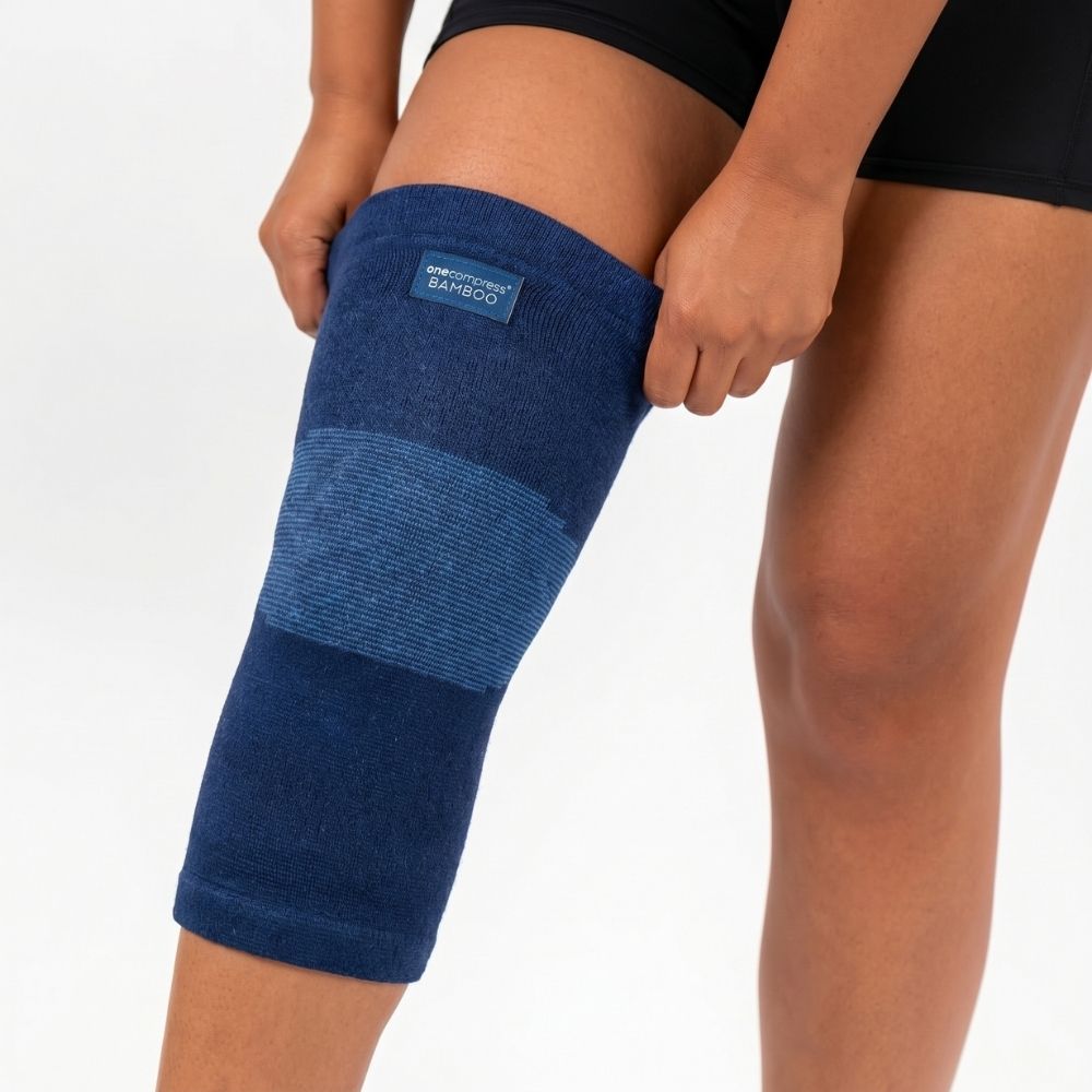 Bamboo Compression Knee Sleeve — Lightweight, Breathable Fit