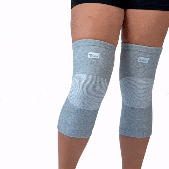 Bamboo Compression Knee Sleeve — Lightweight, Breathable Fit