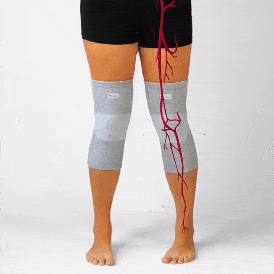 Bamboo Compression Knee Sleeve — Lightweight, Breathable Fit