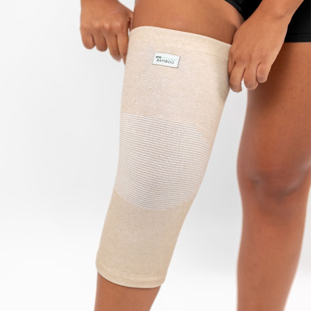 Bamboo Compression Knee Sleeve — Lightweight, Breathable Fit