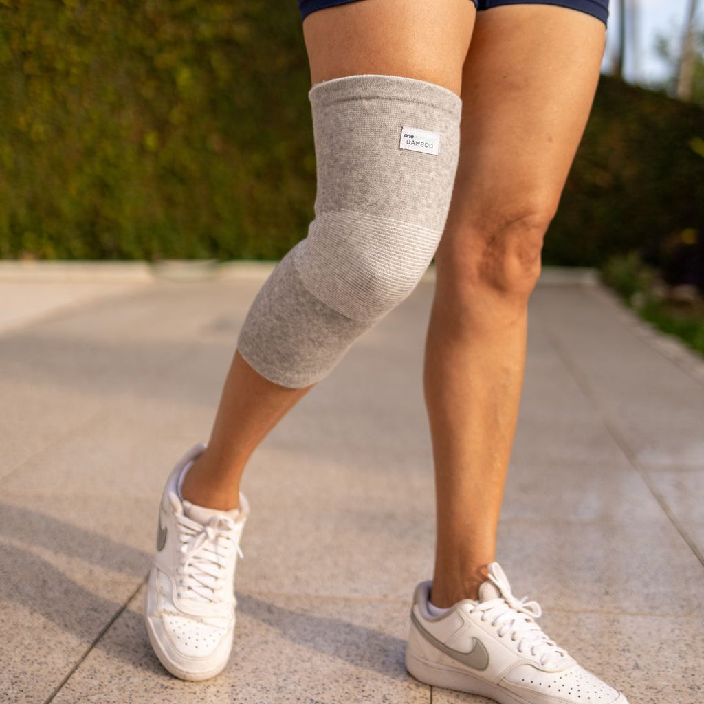 Bamboo Compression Knee Sleeve — Lightweight, Breathable Fit