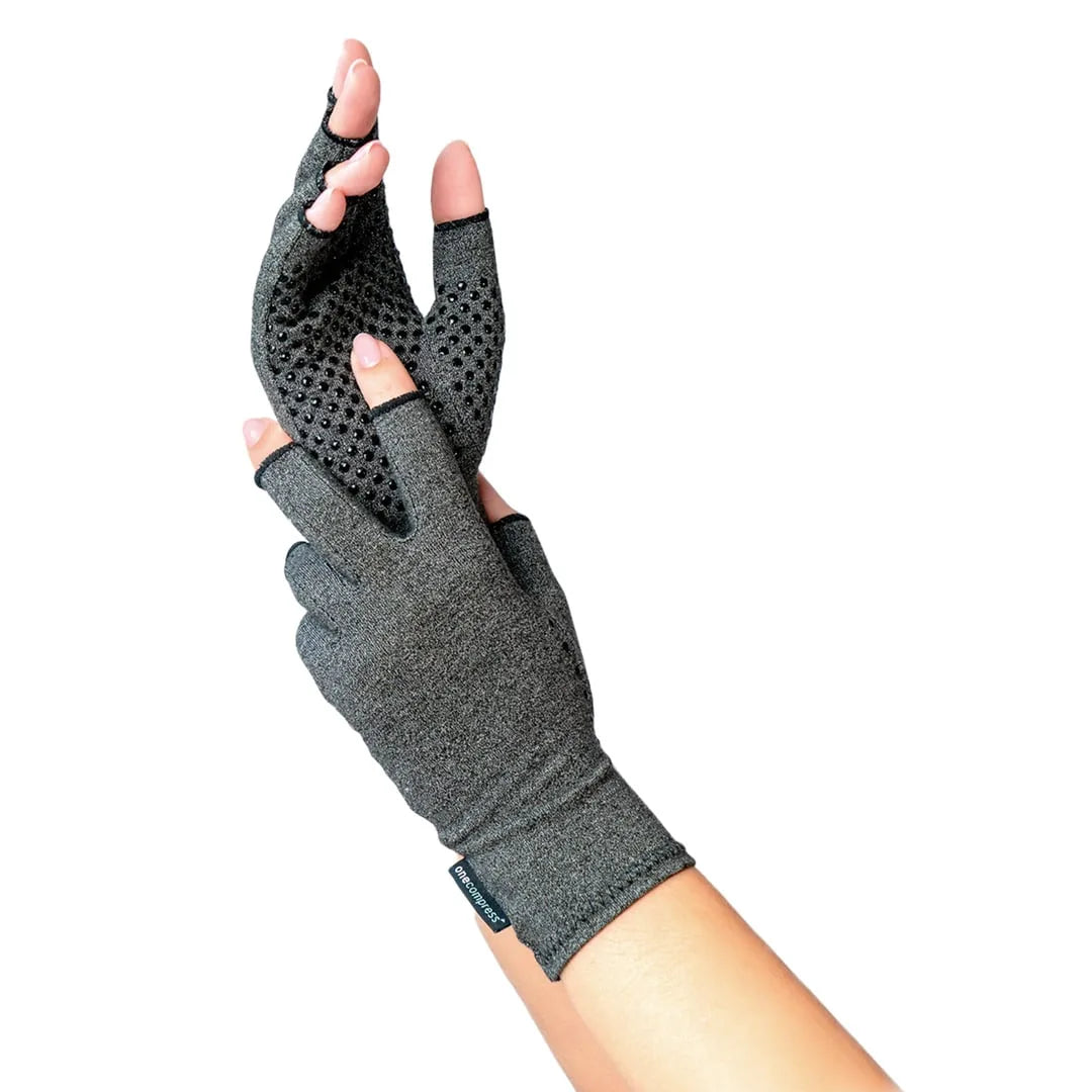Moderate Compression Gloves — Gentle Hand Support, All-Day Comfort