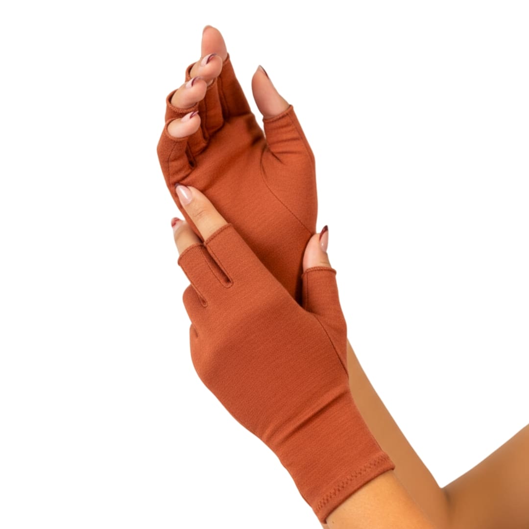 Moderate Compression Gloves — Gentle Hand Support, All-Day Comfort