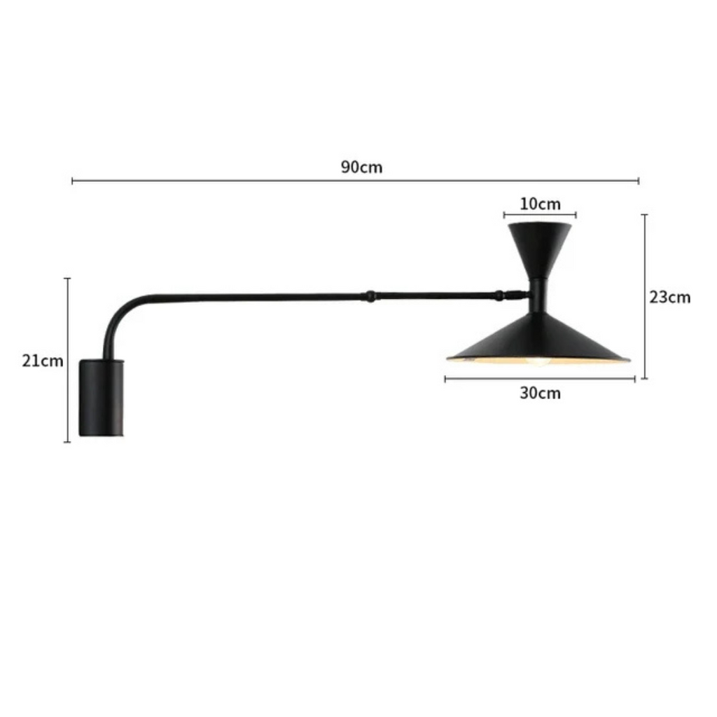 NovaVale Modern Wall Light Ardentis Indoor LED Fixture For Living Rooms