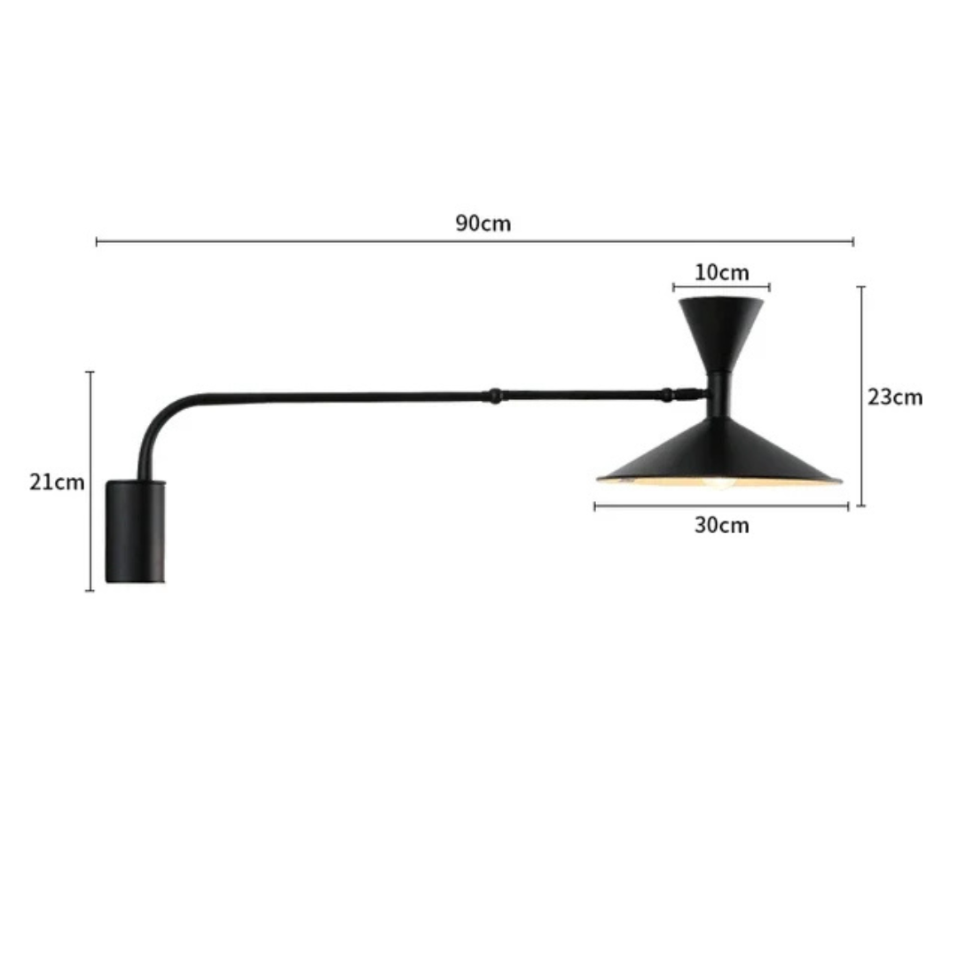 NovaVale Modern Wall Light Ardentis Indoor LED Fixture For Living Rooms