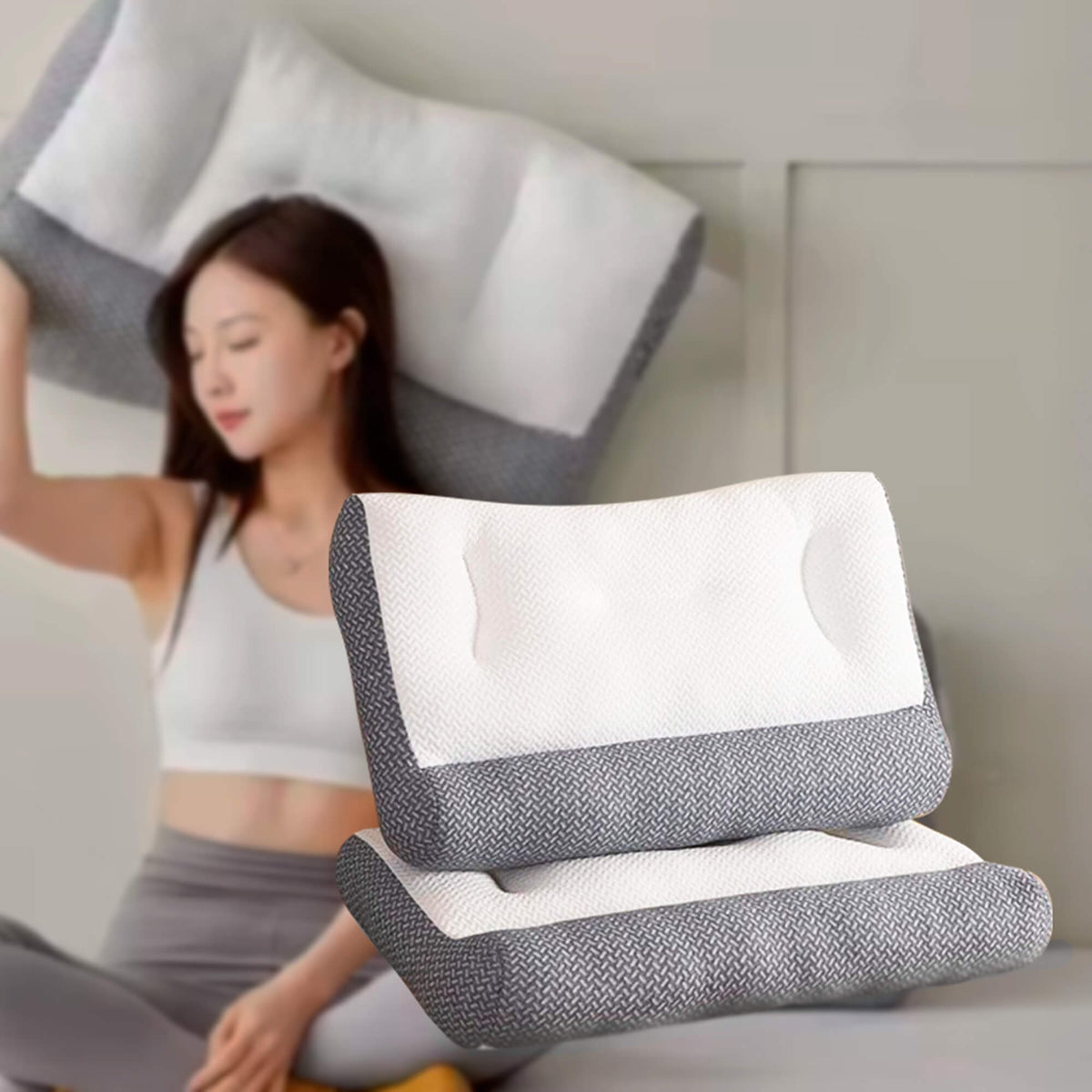 Talera Orthopedic Neck Pillow — Ergonomic Contoured Support