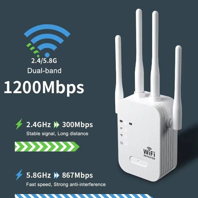 Kompaktní venkovní WiFi zesilovač