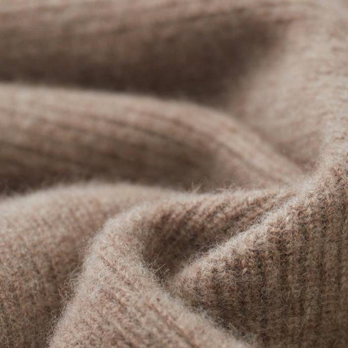 Sudadera con capucha de lana merino y cachemira Royal con cremallera completa - Capa suave y cálida