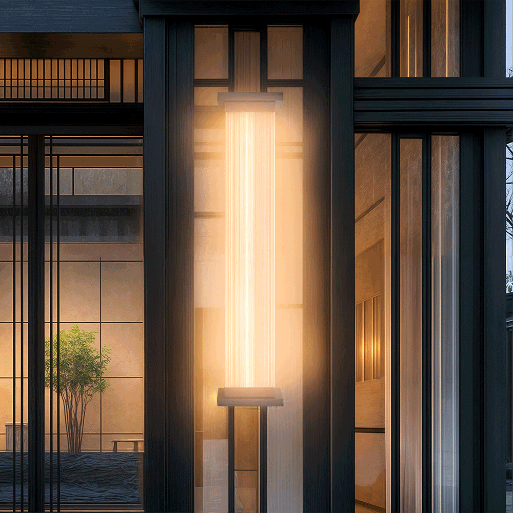 Georgia Wall Lamp — Outdoor Waterproof Rectangular LED Light