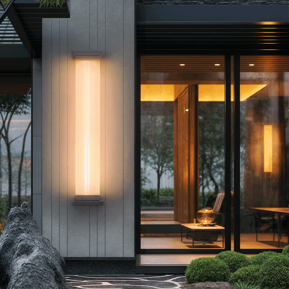 Georgia Wall Lamp — Outdoor Waterproof Rectangular LED Light