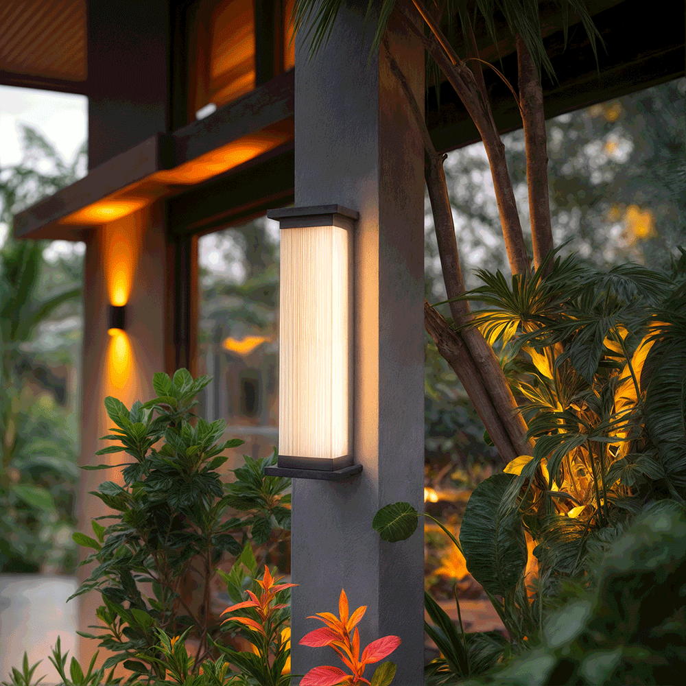Georgia Wall Lamp — Outdoor Waterproof Rectangular LED Light