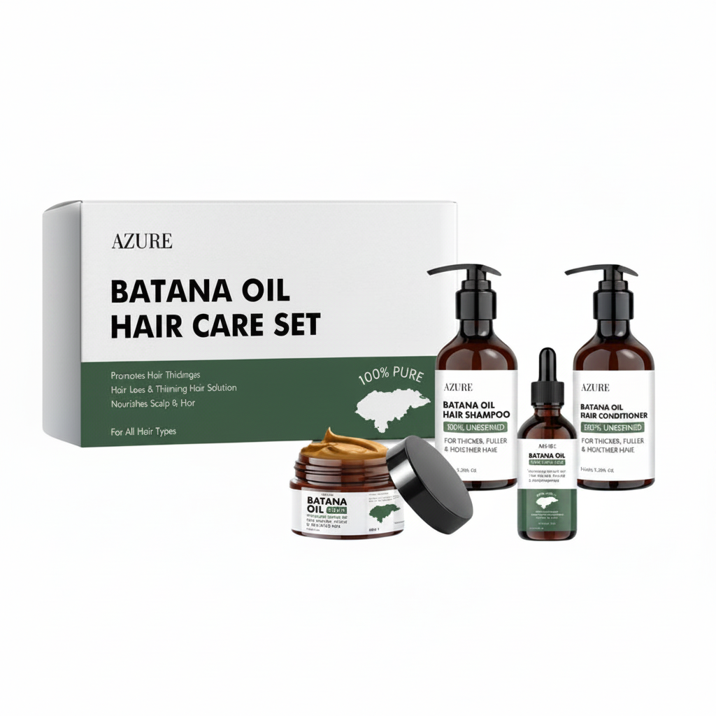 バタナ4点ヘアケアコレクション — 頭皮の保湿と髪質を総合的にケア