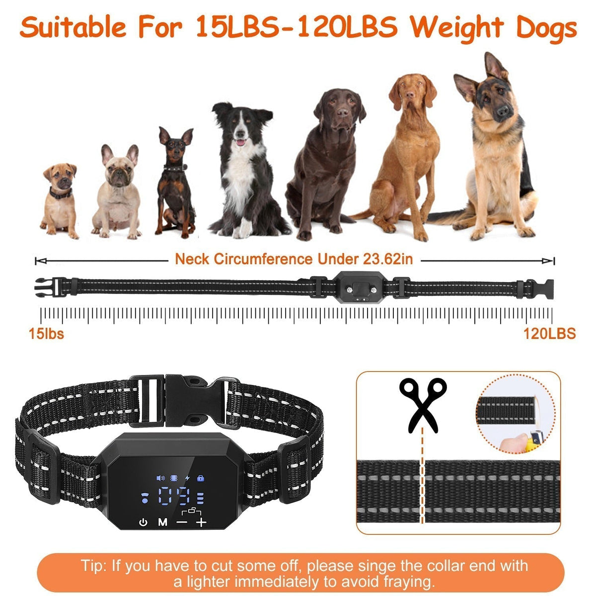 Pawfey GPS Pro kabelloses Hundezäunungssystem - Reichweite 30–1000 m