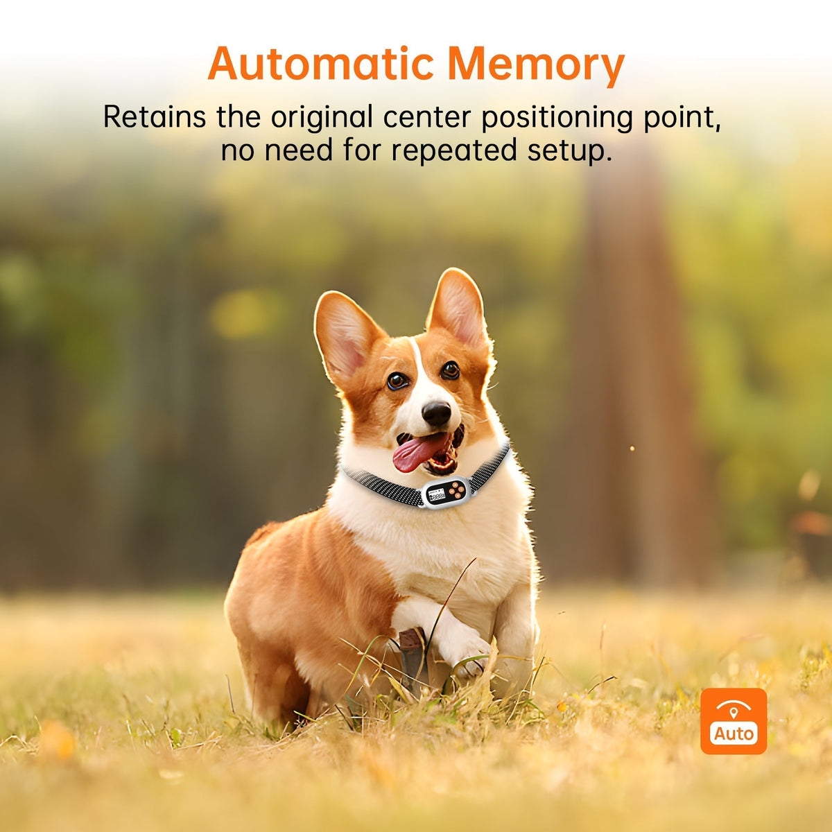 طوق سياج GPS للكلاب Pawfey SmartPro F820 - حدود لاسلكية