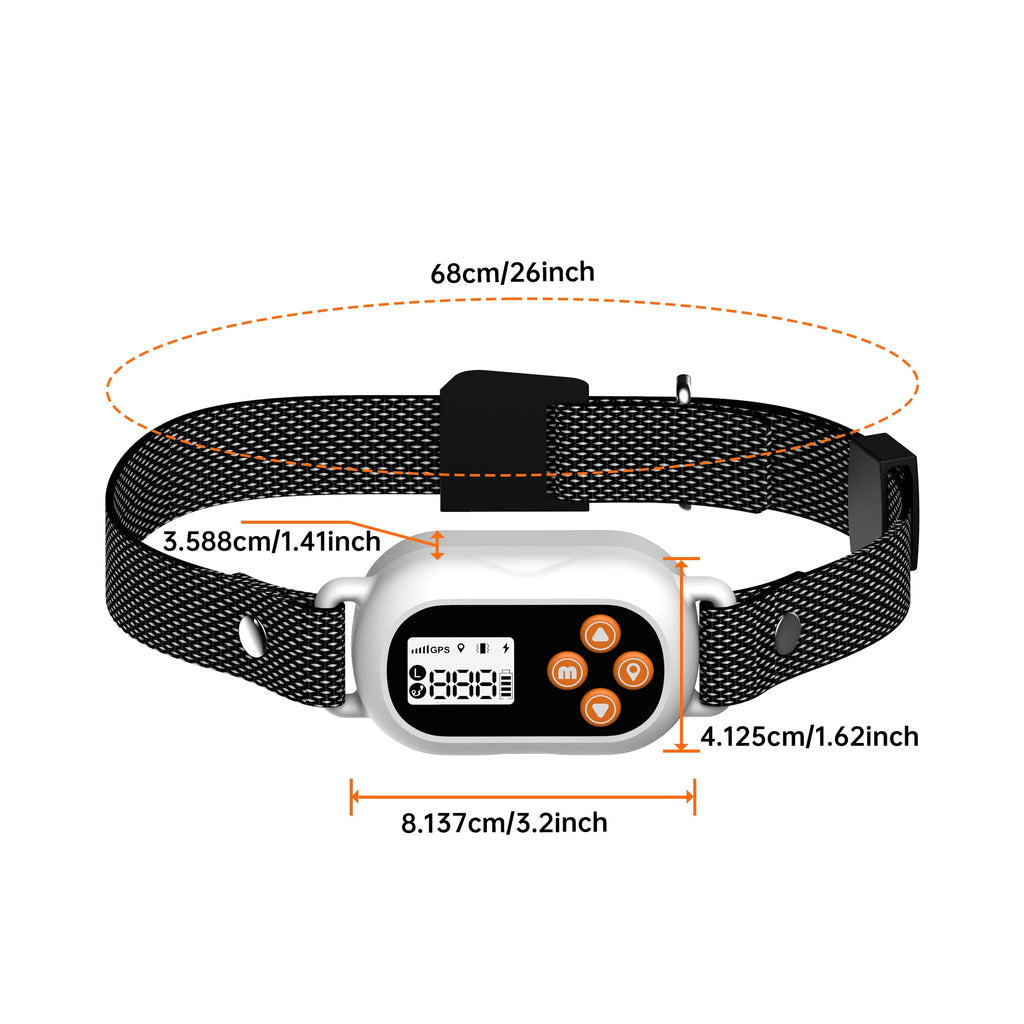 طوق سياج GPS للكلاب Pawfey SmartPro F820 - حدود لاسلكية