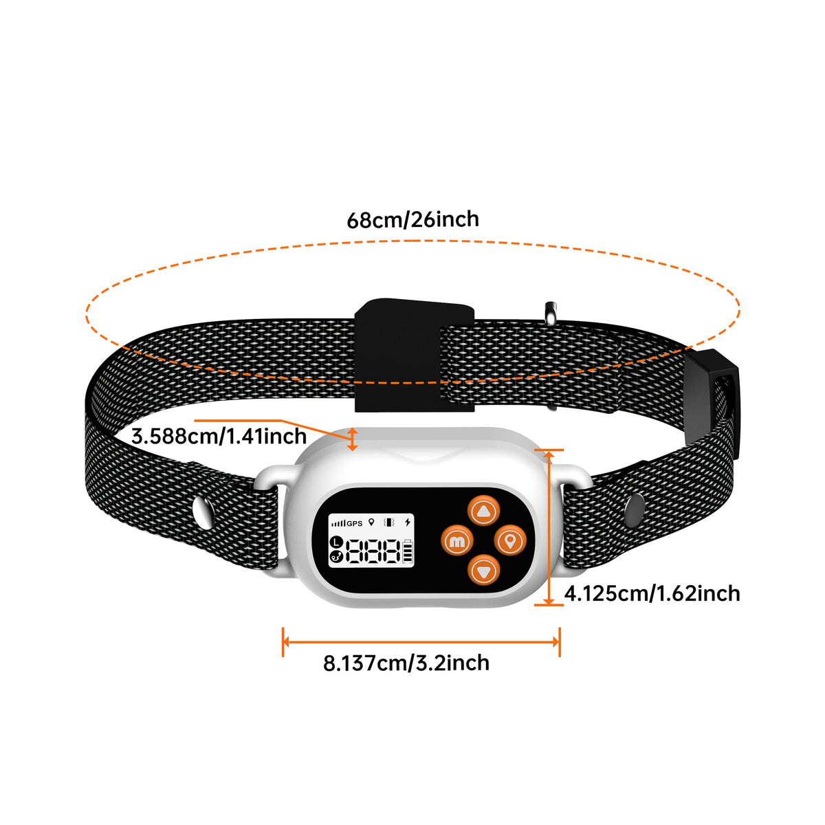 طوق سياج GPS للكلاب Pawfey SmartPro F820 - حدود لاسلكية