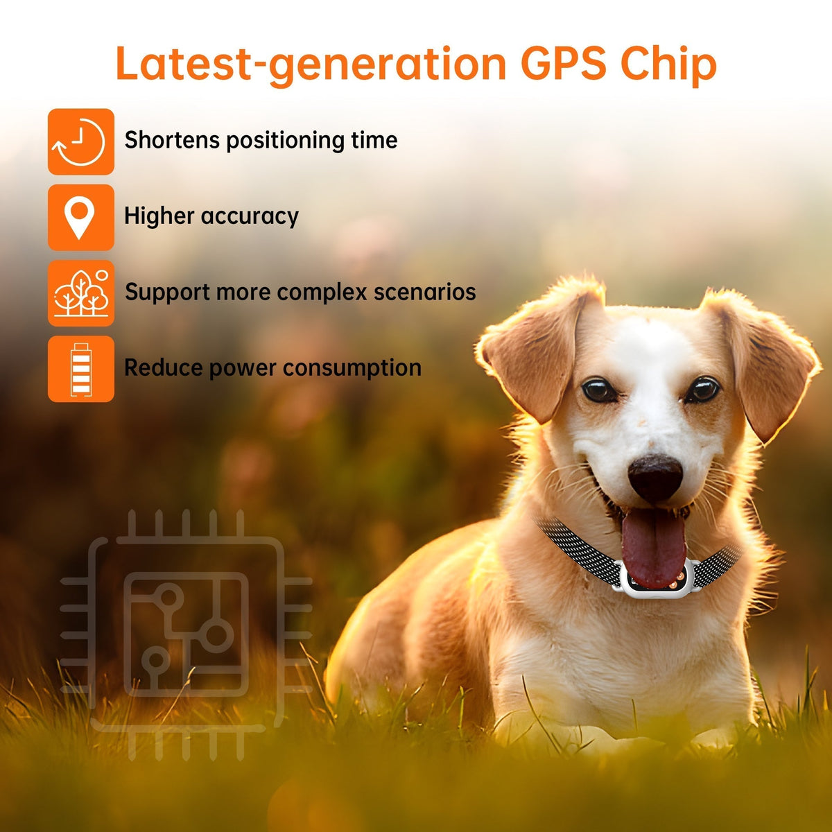 طوق سياج GPS للكلاب Pawfey SmartPro F820 - حدود لاسلكية