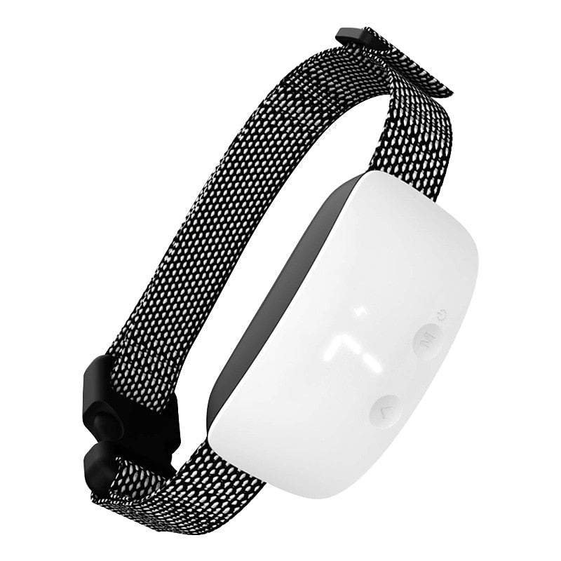 NovaPup Rechargeable Waterproof Bark Collar — Touchscreen Interface