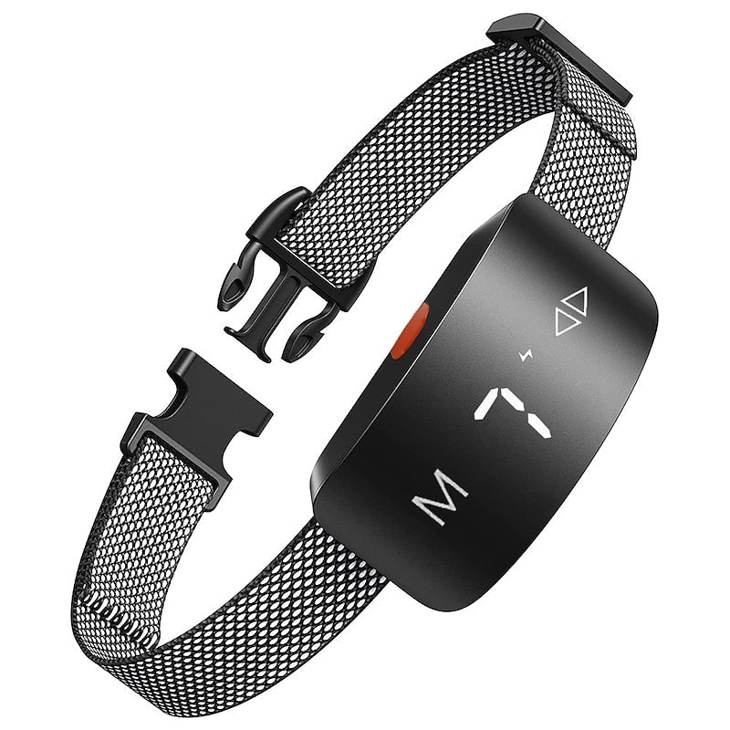 NovaPup Rechargeable Waterproof Bark Collar — Touchscreen Interface