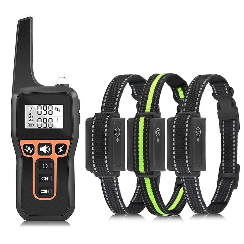 PaceGuard RangePro Remote Dog Training Collar — Waterproof, Beep, Vibration, Shock, Up To 1000 Meters
