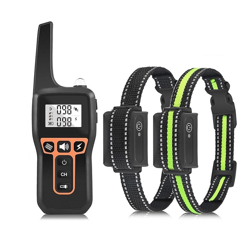 AquaBark wasserdichtes, wiederaufladbares Hundetrainingshalsband, 1000m