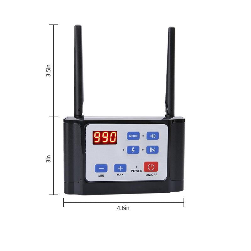 Wireless Dog Fence System with Training Collar and Safety Alerts