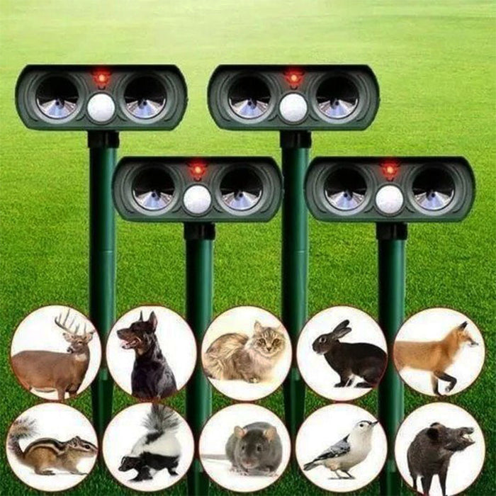 Infrared Solar Powered Animal Pest Repeller (1 Repeller) | Filindra