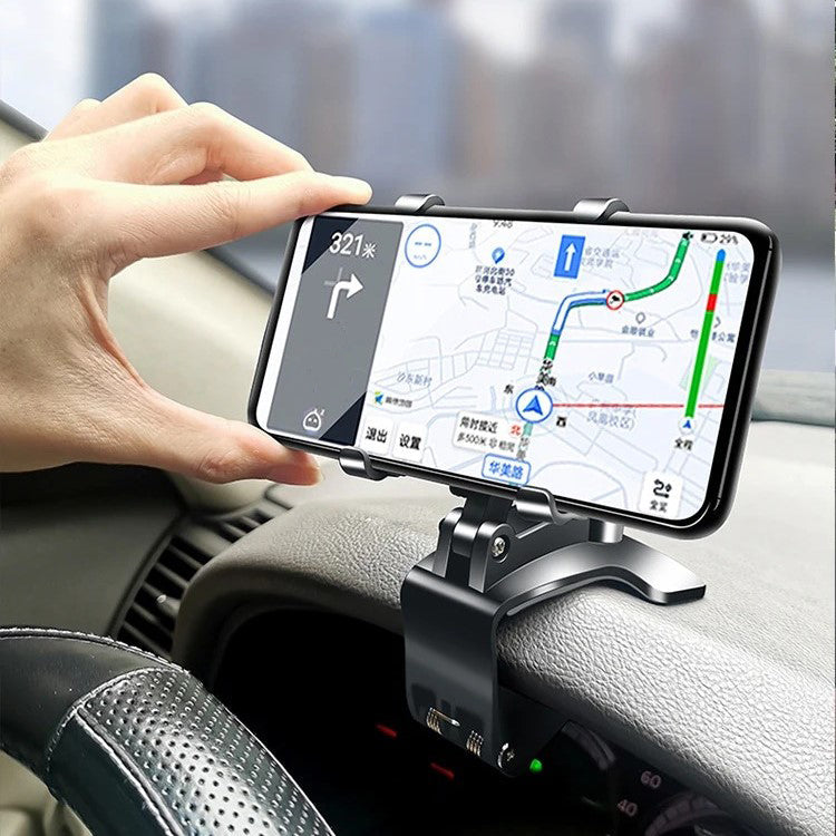 Justerbart biltelefonfäste — universellt greppsystem med ledad arm