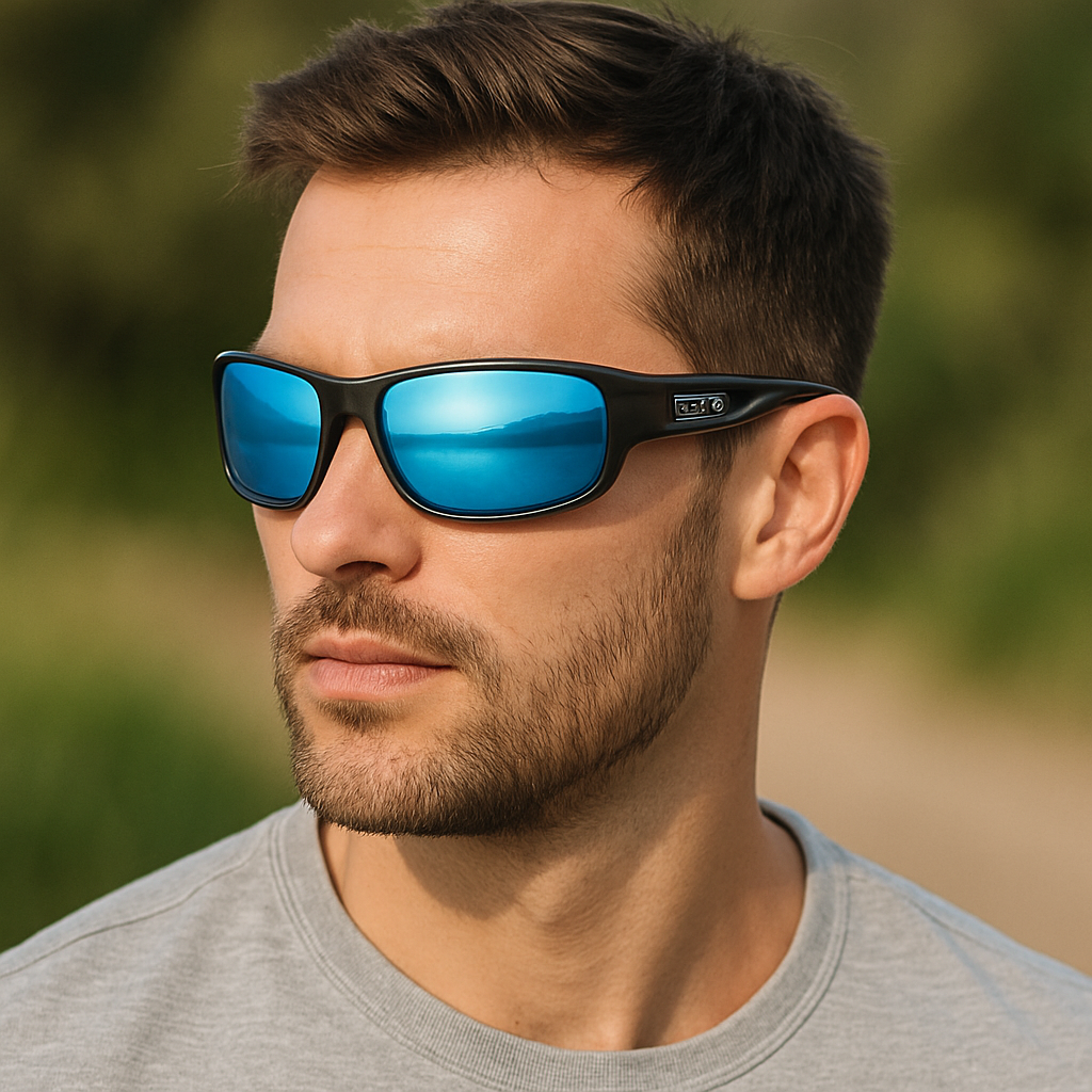Gafas de sol polarizadas de estilo militar — Protección UV400