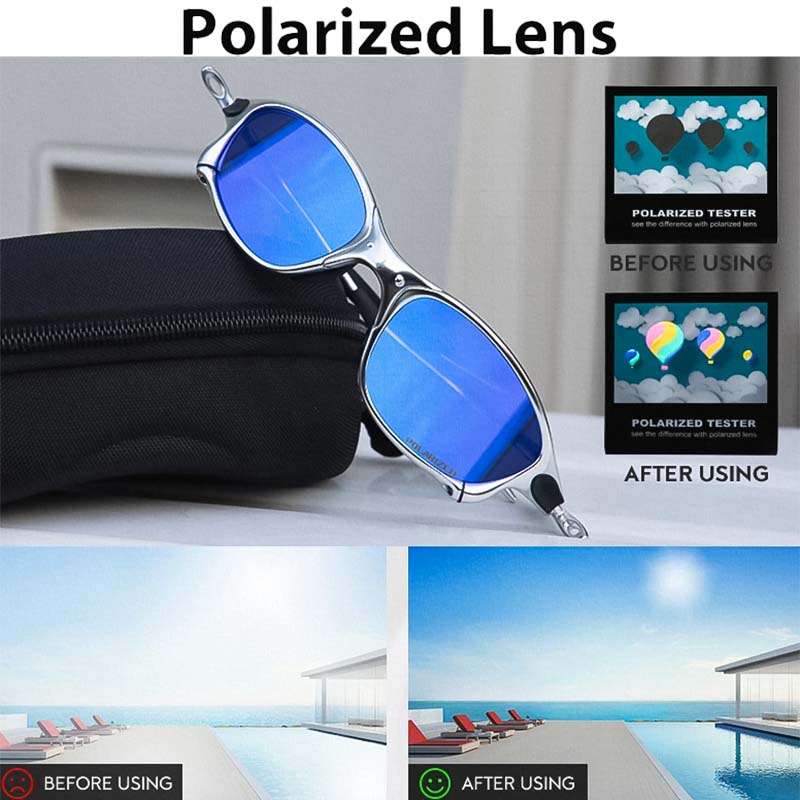 نظارات شمسية مستقطبة من ZephyrEdge — حماية عدسات UV400