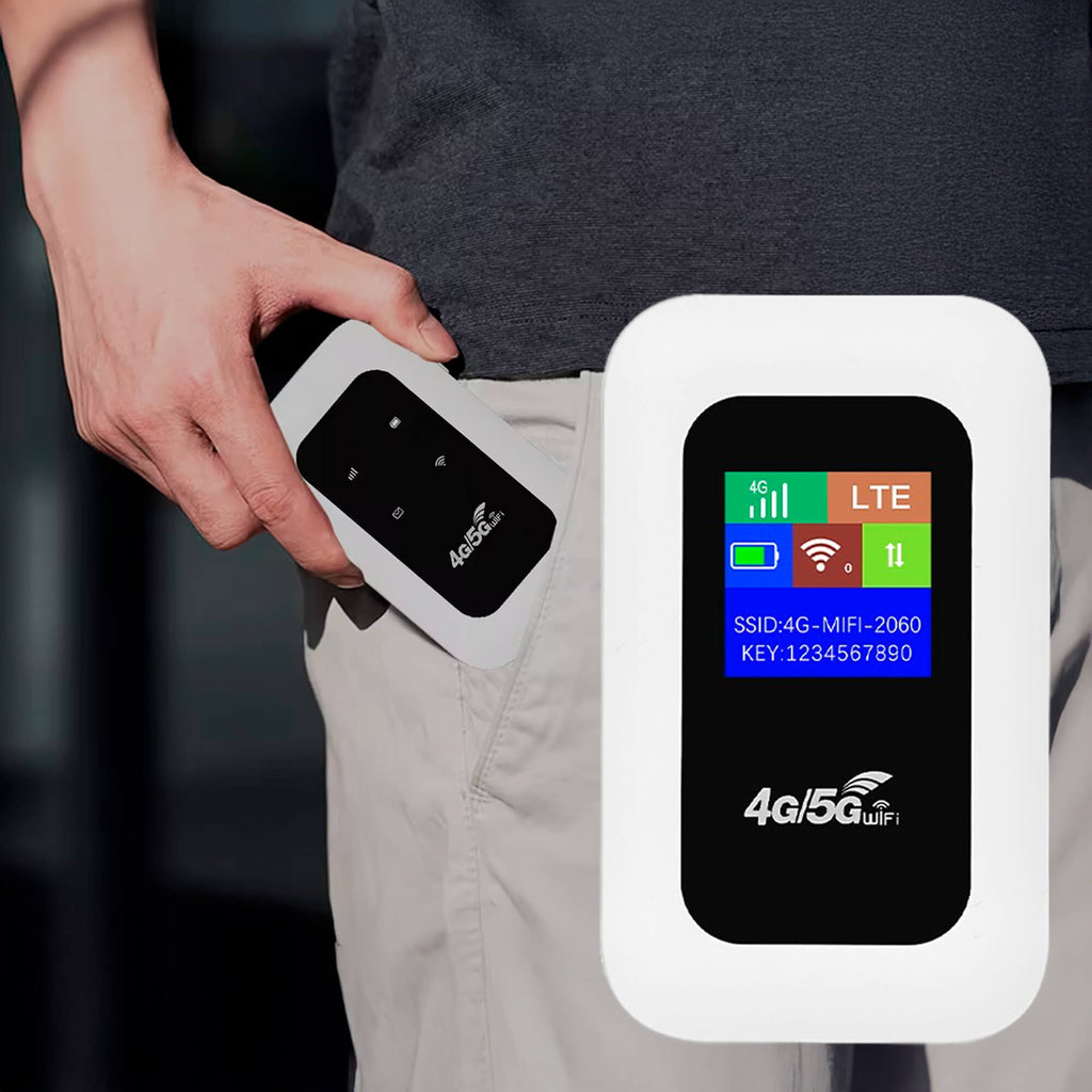 RoamWave 5G Mobiler WLAN-Hotspot — Kompakter mobiler Internet-Router