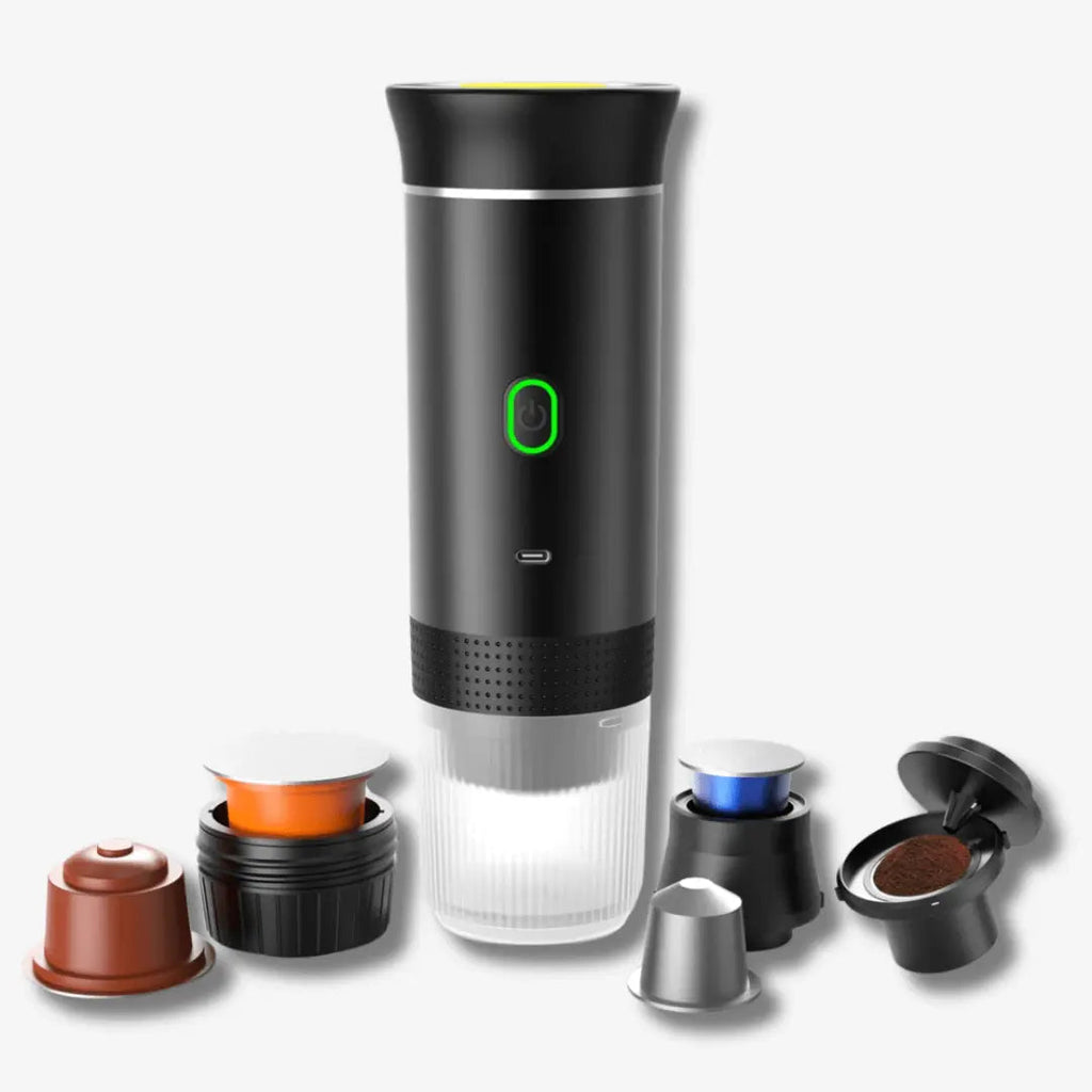 Máquina de café expresso portátil espressoogo — Cafeteira ao estilo de barista