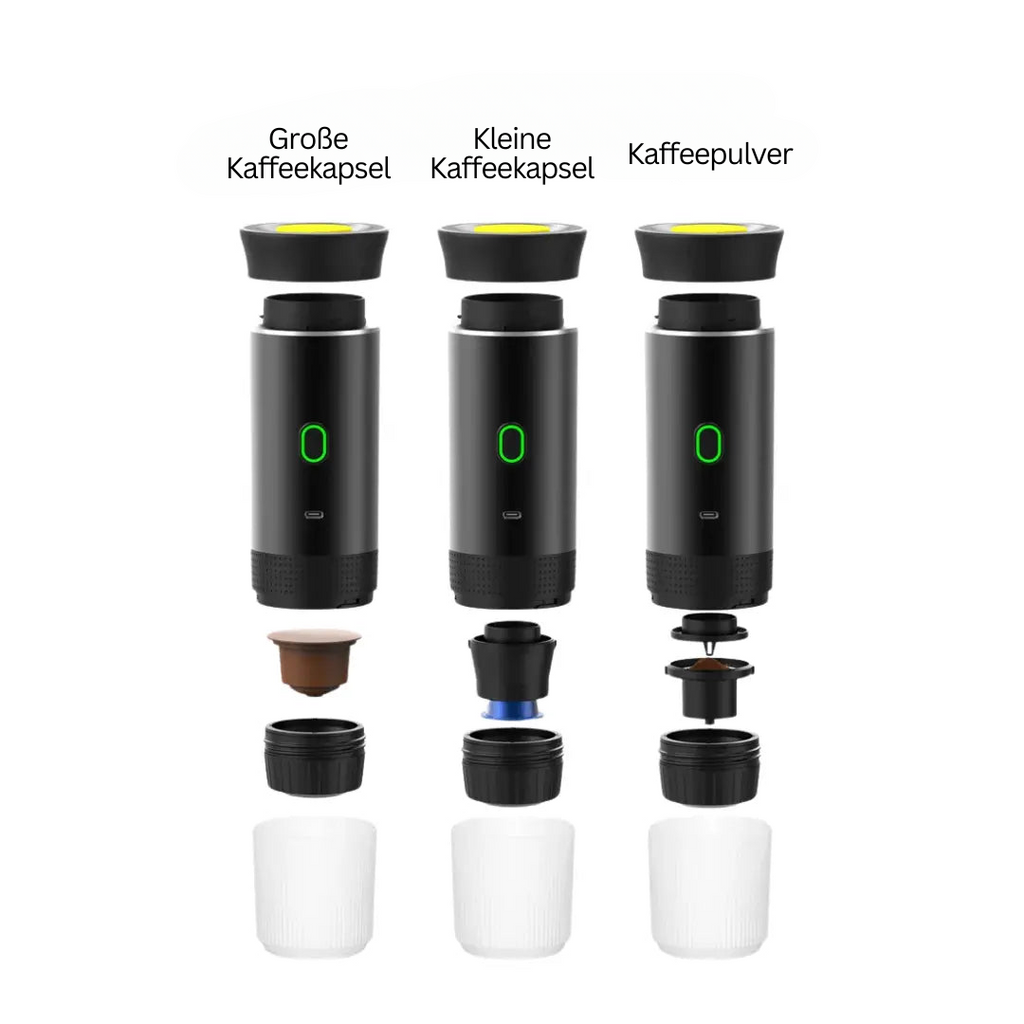Máquina de café expresso portátil espressoogo — Cafeteira ao estilo de barista