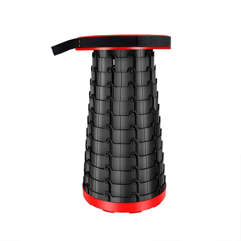 Sgabello pieghevole portatile Compactgo — Cinghia regolabile, leggero