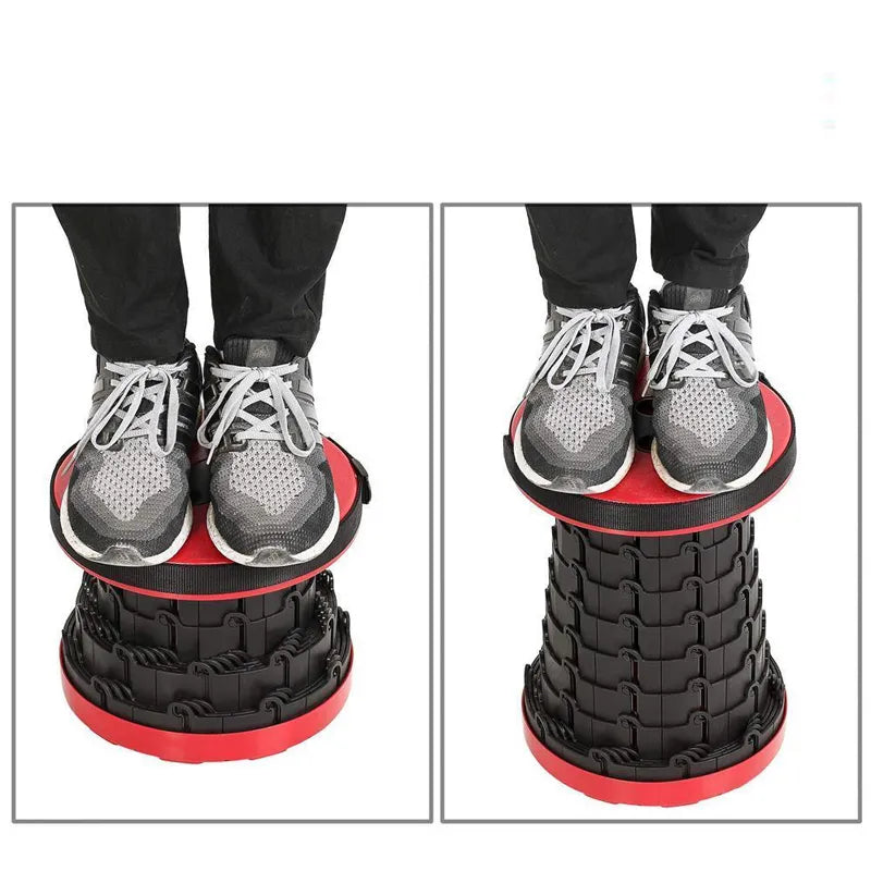 Sgabello pieghevole portatile Compactgo — Cinghia regolabile, leggero