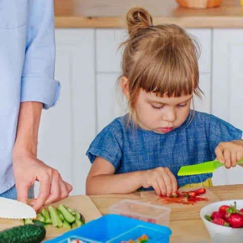 Mini Chef 12-Piece Educational Kids' Kitchen Tool Set