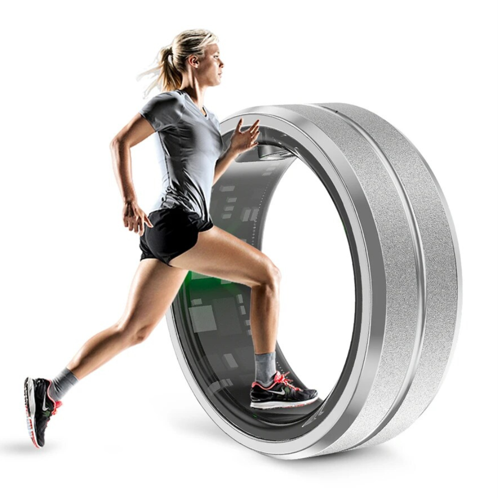 Prémiový chytrý fitness prsten Smarter Fitnessring Healthring — sledování spánku a aktivity