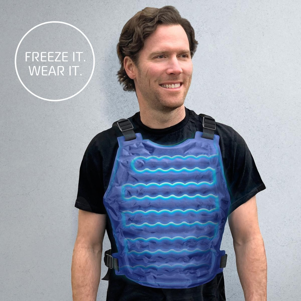 PolarCore Adjustable Ice Vest — Lightweight, Full-Body Cooling