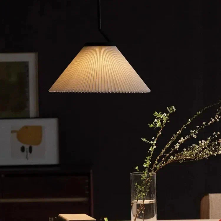 Lumara Fold Pendant Light In Scandinavian Style With Warm Glow
