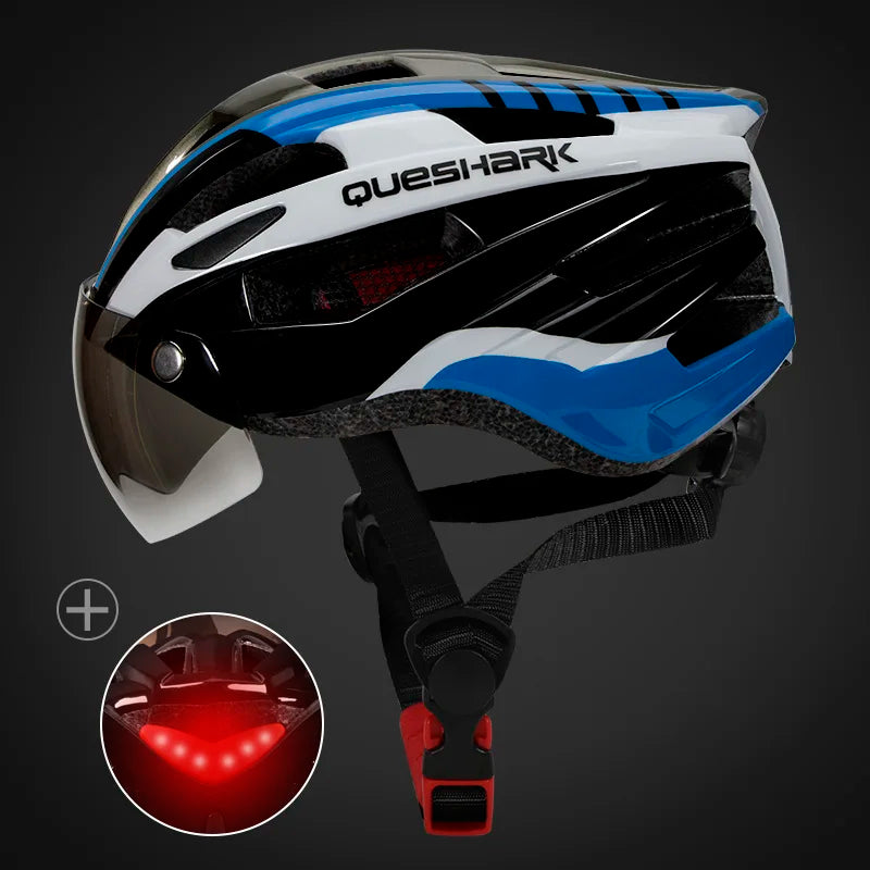Casco de ciclismo unisex Velora — Sistema de iluminación LED trasera fija