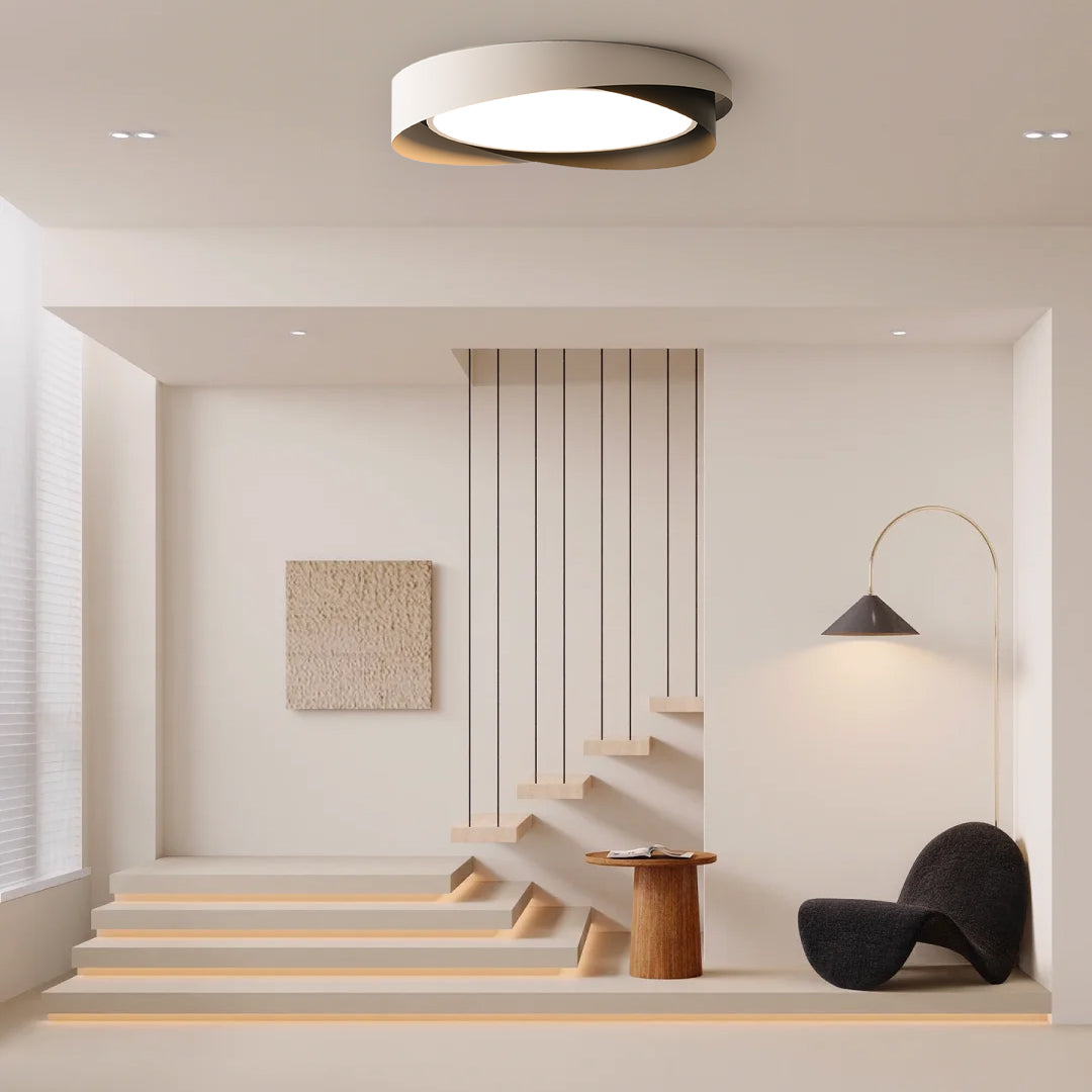 LumaHalo Soft Glow Minimalist Ceiling Light For Modern Home