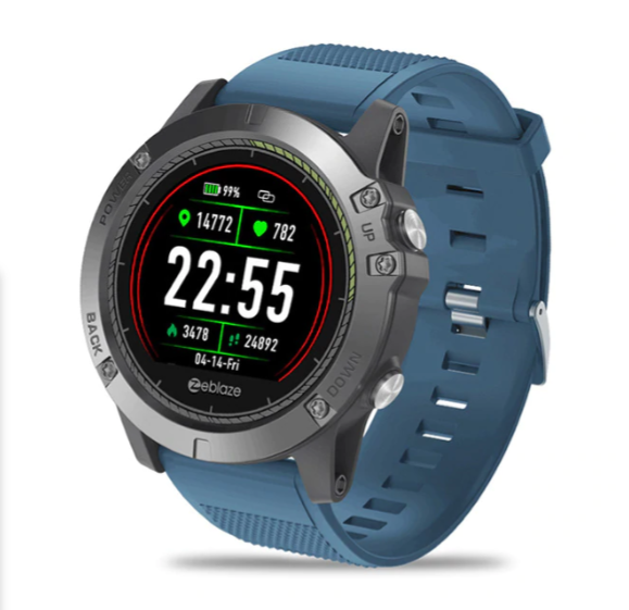 RidgeTech strapabíró taktikai okosóra — víz- és porállóság