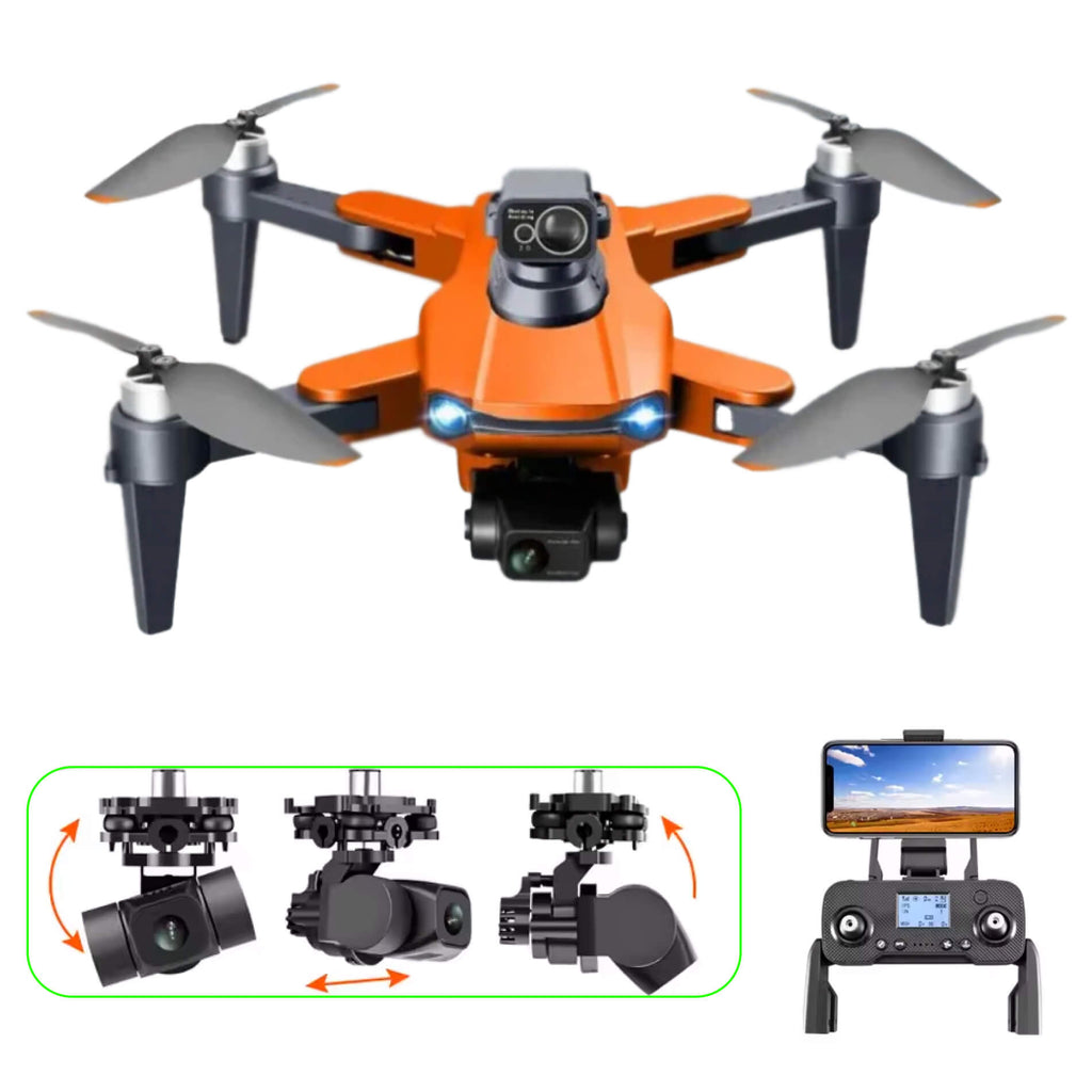 RG106 Pro Drone — Dual Camera, 8K Imaging, GPS, Brushless Motors