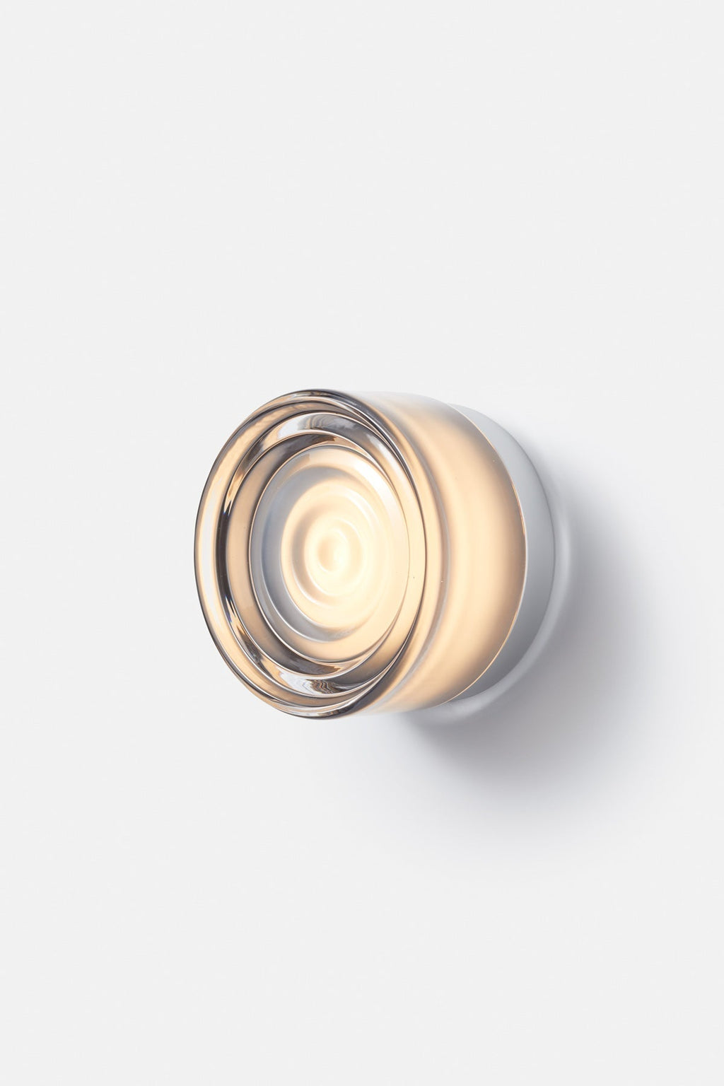 Applique da parete TML Ripple – vetro temperato IP65, interruttore touch, E14