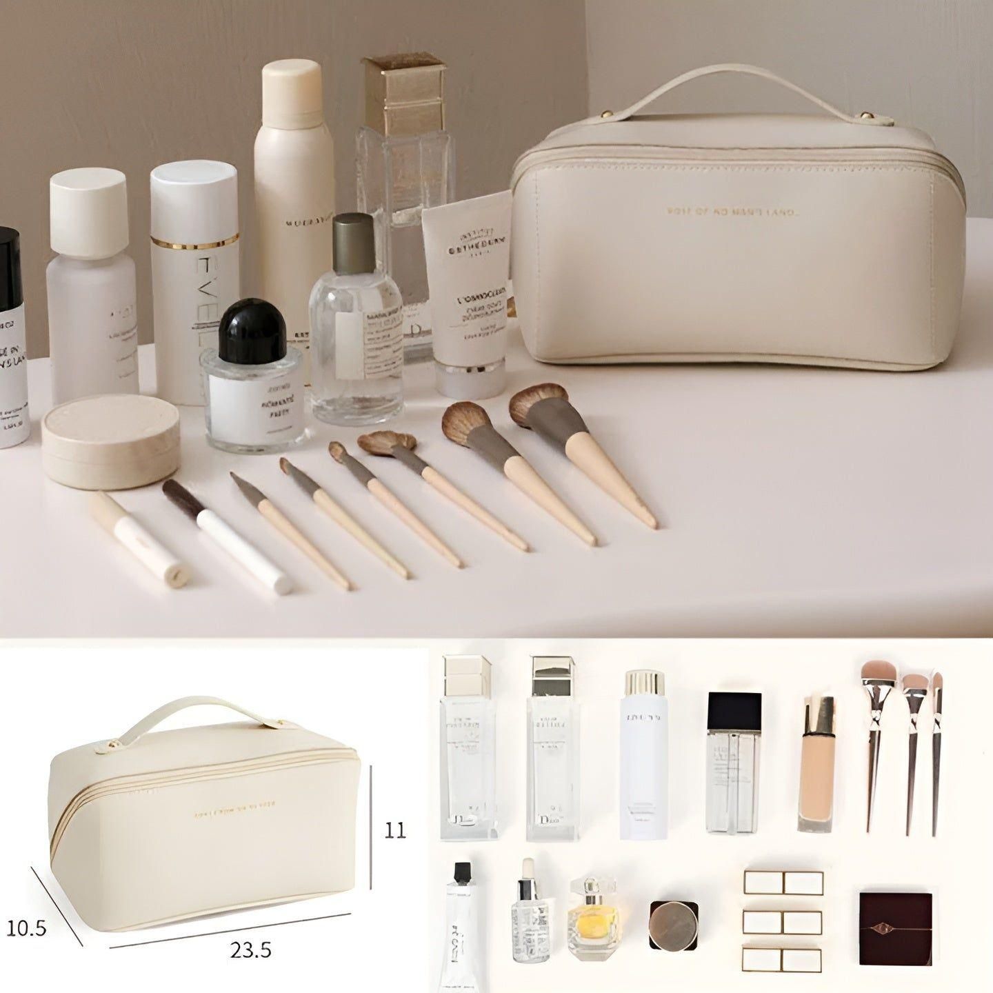 Aurelia Large Capacity Drawstring Cosmetic Bag Waterproof