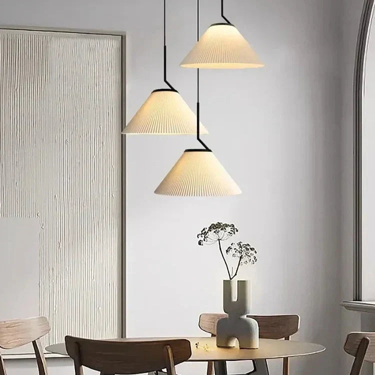 Lumara Fold Pendant Light In Scandinavian Style With Warm Glow