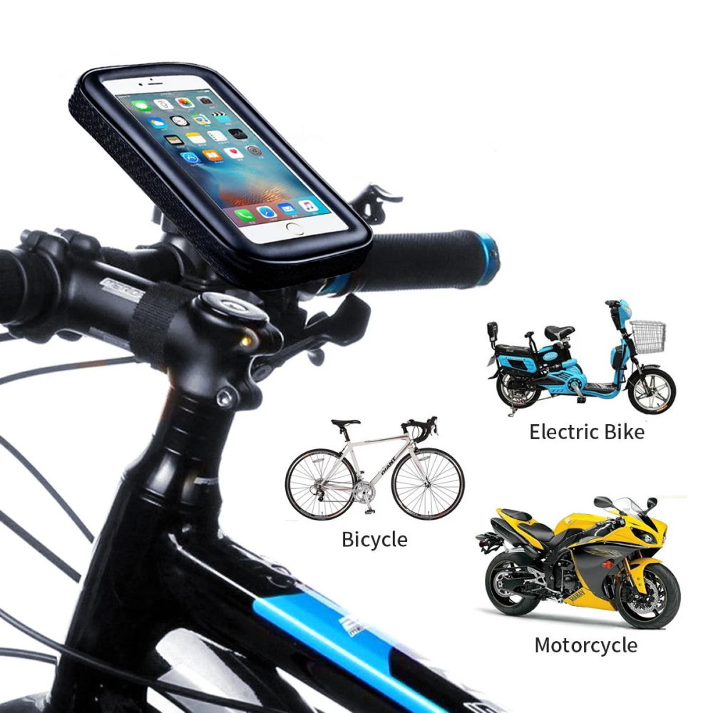 Azerin vattentätt telefonfäste för cykelstyre