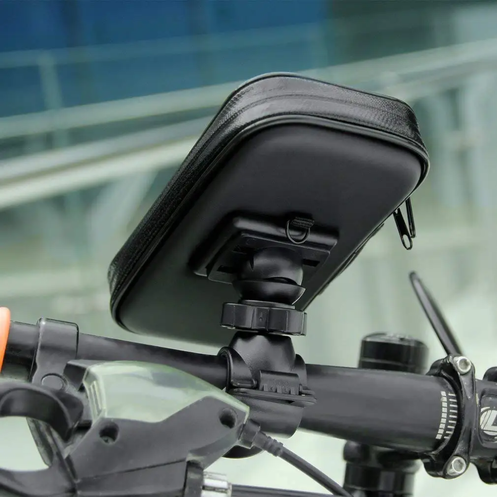 Azerin vattentätt telefonfäste för cykelstyre